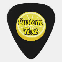 Halve Lemon Guitar Pick