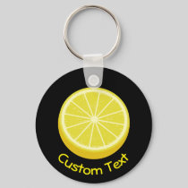 Halve Lemon Keychain