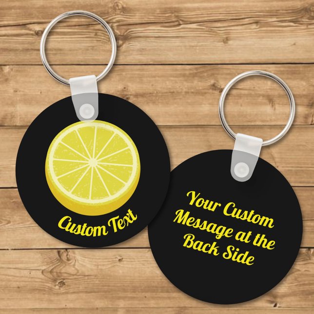 Halve Lemon Keychain (Creator Uploaded)