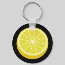 Halve Lemon Keychain