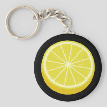 Halve Lemon Keychain