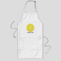 Halve Lemon Long Apron