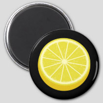 Halve Lemon Magnet