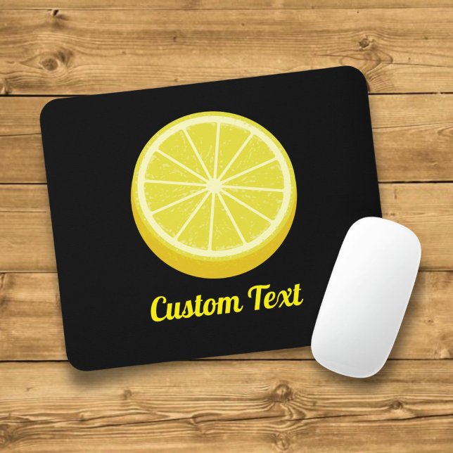 Halve Lemon Mouse Pad (Creator Uploaded)