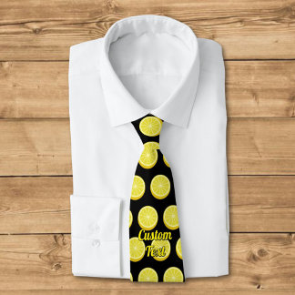 Halve Lemon Neck Tie