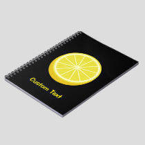 Halve Lemon Notebook