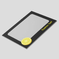 Halve Lemon Notepad