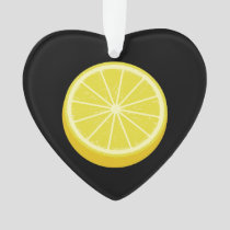 Halve Lemon Ornament