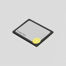 Halve Lemon Post-it Notes