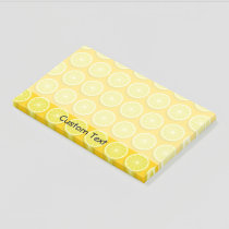 Halve Lemon Post-it Notes
