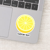 Halve Lemon Sticker