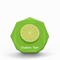 Halve Lime Acrylic Award