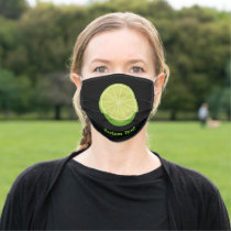 Halve Lime Adult Cloth Face Mask