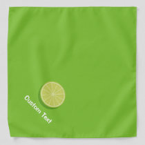 Halve Lime Bandana