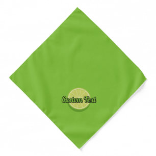 Halve Lime Bandana