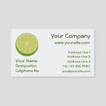 Halve Lime Business Card