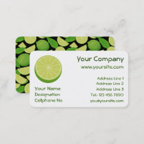 Halve Lime Business Card
