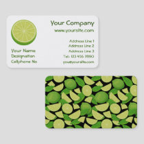 Halve Lime Business Card