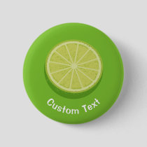 Halve Lime Button