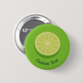 Halve Lime Button