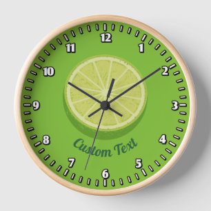 Halve Lime Clock