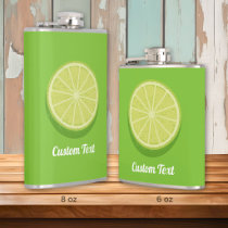 Halve Lime Flask
