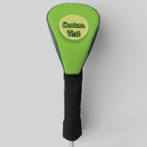 Halve Lime Golf Head Cover
