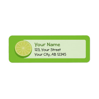 Halve Lime Label