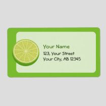 Halve Lime Label