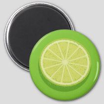 Halve Lime Magnet