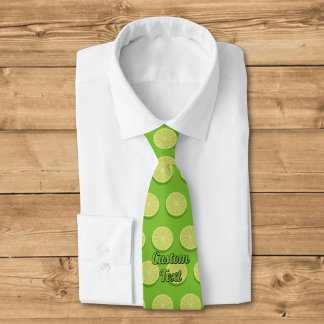 Halve Lime Neck Tie