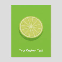 Halve Lime Postcard