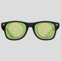 Halve Lime Retro Sunglasses