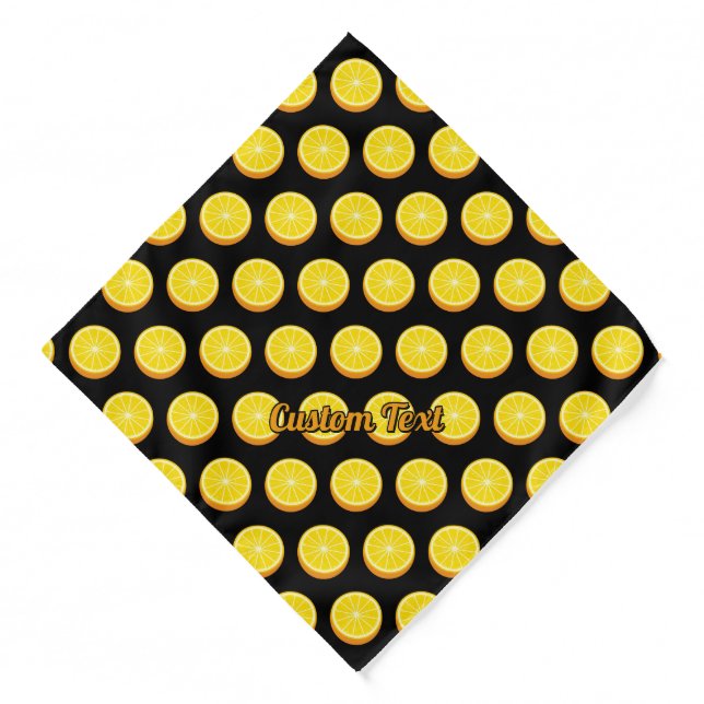 Halve Orange Bandana (Front)