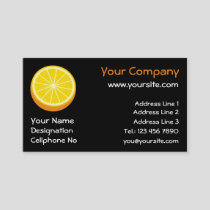 Halve Orange Business Card