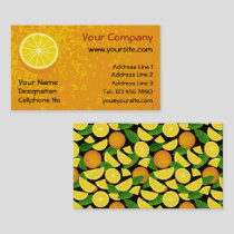 Halve Orange Business Card