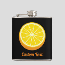 Halve Orange Flask