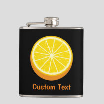 Halve Orange Flask