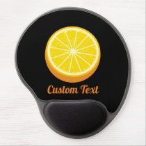 Halve Orange Gel Mouse Pad