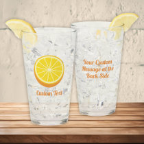 Halve Orange Glass