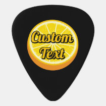 Halve Orange Guitar Pick