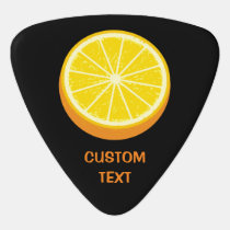 Halve Orange Guitar Pick