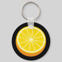 Halve Orange Keychain