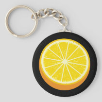 Halve Orange Keychain