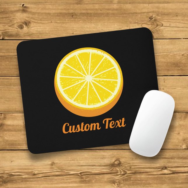 Halve Orange Mouse Pad (Creator Uploaded)