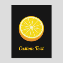 Halve Orange Postcard