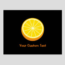 Halve Orange Postcard