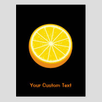 Halve Orange Postcard