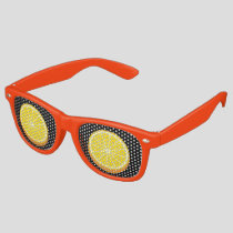 Halve Orange Retro Sunglasses