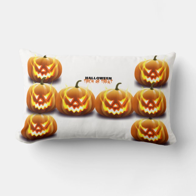 Halweeen Lumbar Pillow (Front)